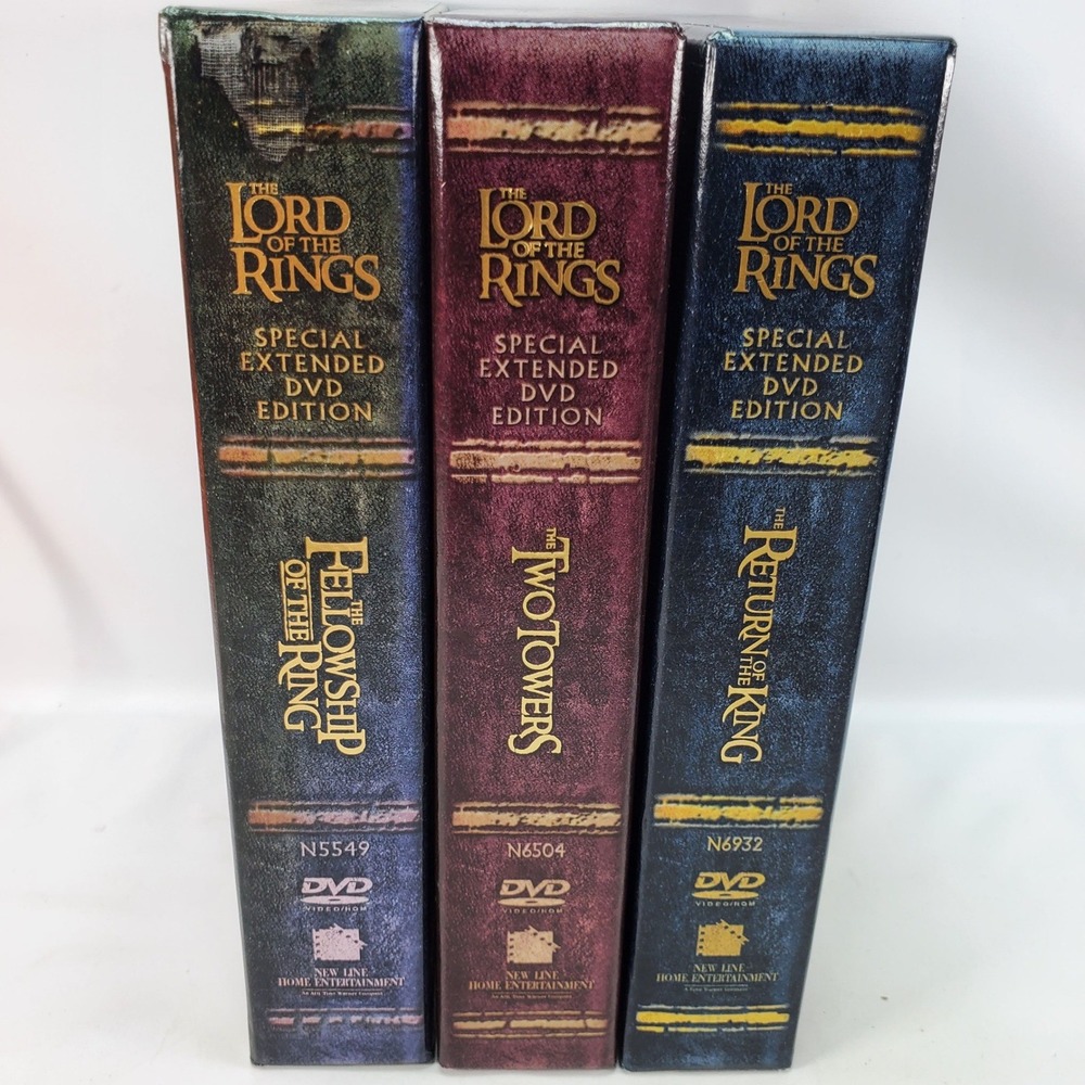 Lord of the Rings Special Extended DVD Edition Box Set Trilogy 12-Disc New Line